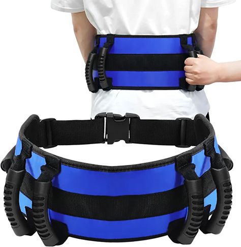 Amazon.com: YHK Gait Belt with 6 Handles Adjustable Medical Care Safety Gait Assist Device for Elderly, Handicapped, Patient Care Supports 500 lbs Transfer Belt with Quick Release Buckle : Health & Household Gait Belts, Gait Belt, Thigh Straps, Adult Bibs, Mobility Aids, Quick Release Buckle, Caregiver, Physical Therapy, Photo Storage