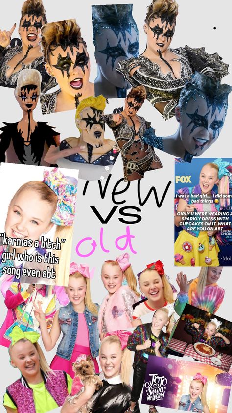 jojo siwa old vs new #oldvsnew #old #new #jojosiwa #emo Jojo Siwa Halloween Costumes, Jojo Siwa Costume, Jojo Siwa Boomerang, Old Vs New, Jojo Siwa, Very Funny Pictures, Sparkly Dress, Bad Girl, Costume Ideas