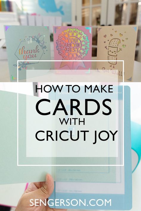 How to Use Cricut Joy Insert Cards to Make Cards (with Pictures) Cricuit Joy, Cards With Cricut, Make Birthday Cards, Cricket Joy Projects Craft Ideas, Cricket Joy, Joy Cricut, Cards With Pictures, Cricket Machine, Circuit Maker