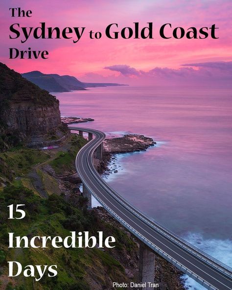 Australia Road Trip Planner. The Sydney to Gold Coast Drive on Australia's east coast. A day by day itinerary including free camping, beach camping, five star camping, highlights, and scenic routes. #vanlife Australia Road Trip, Australia Itinerary, Australia Backpacking, Road Trip Planner, East Coast Road Trip, Holiday Tips, Camping Photography, Camping Beach, Camping Destinations