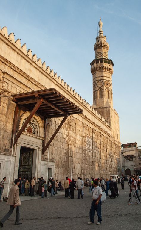 Damascus Old City Umayyad (or Great) Mosque (Jamia al-Umaw… | Flickr Damascus Architecture, Old Syria, Syria Country, Old Mosque, Comercial Interior Design, Syria Pictures, Old Damascus, Arab Architecture, Arabian Architecture