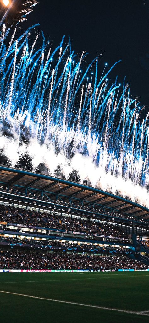 Chelsea Stadium, Chelsea Football Club Wallpapers, Chelsea Champions, Chelsea Fc Wallpaper, Chelsea Fc Players, Chelsea Wallpapers, Chelsea Soccer, Fireworks Wallpaper, Bridge Wallpaper