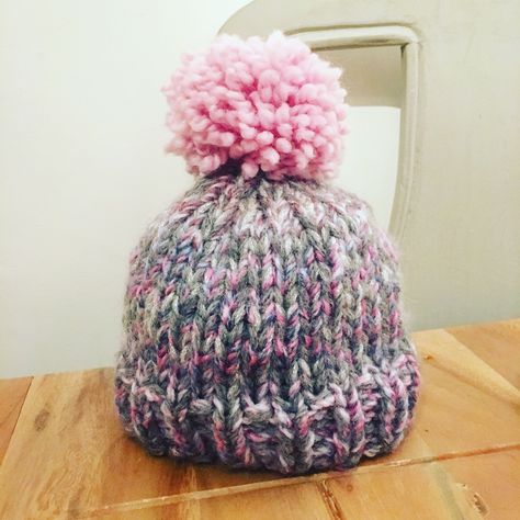 Free knitting patterns – Craft it like Katie Toddler Hat Pattern, Baby Hat Knitting Patterns Free, Beanie Knitting Patterns Free, Knitting Patterns Boys, Baby Hat Knitting Pattern, Knitted Hats Kids, Hat Patterns Free, Hat Knitting Pattern, Knitting Patterns Free Hats