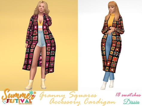 Sims 4 Cardigan, Cc Sims4, Sims Clothes, Clothes Sweater, Winter Crochet, Crochet Bra, Sweater Autumn, Sims 4 Mods Clothes, Sims4 Cc