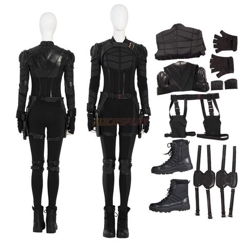 Black Widow Yelena Belova, Archery Costume, Black Widow Yelena, Female Avengers, Hunger Games Outfits, Tactical Suit, Combat Clothes, Avengers Outfits, Superhero Suits