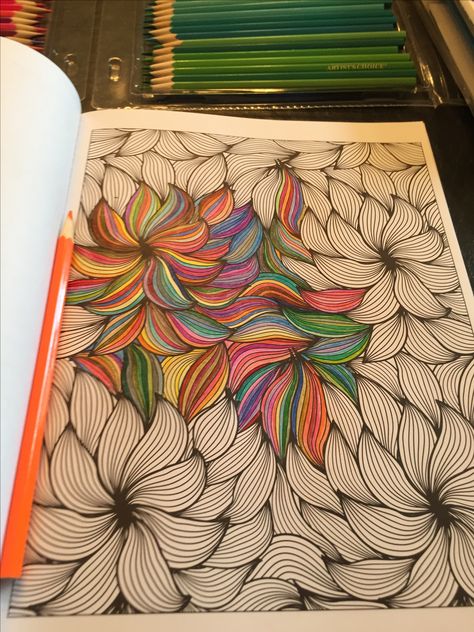 Coloured Pen Art, Colourful Pen Art, Colorful Drawings Doodles, Colour Pen Art, Colour Pen Drawing, Colourful Zentangle Art, Doddle Art, Painting Portraits, Zen Doodle Patterns