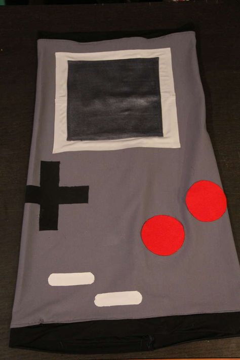 Gameboy dress instructions (for Halloween?) Boy Dress, Game Boy, Stuff To Do, Sewing Machine, Sewing, Halloween