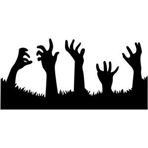 Zombie Graveyard, Graveyard Halloween, Moldes Halloween, Imprimibles Halloween, Halloween Fest, Halloween Stencils, Adornos Halloween, Halloween Window, Cricut Halloween