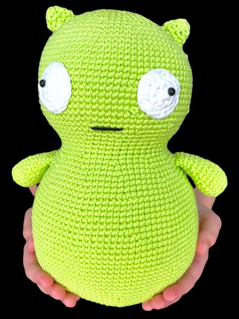 Louise Belcher’s favourite toy Kuchi Kopi Crochet Pattern Free, Louise Belcher Hat Crochet Pattern, Crochet Kuchi Kopi, Crochet Bobs Burgers Pattern, Bobs Burgers Crochet Blanket, Bobs Burgers Crochet, Bobs Burgers Kuchi Kopi, Bobs Burger Crochet Pattern, Bobs Burgers Cross Stitch