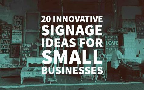 20 Innovative Signage Ideas for Small Businesses Small Business Advertising, Signage Ideas, Window Signage, Shop Front Signage, Business Signage, Shop Window Design, Shop Organization, Shop Front Design, Innovative Ideas