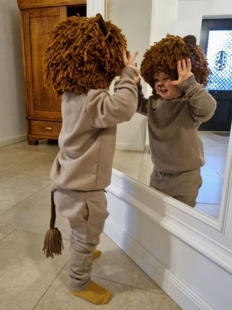 Lion Costume Diy, Purim Costumes, Lion Costume, Preschool Projects, Diy Costumes Kids, Christmas Program, Diy Toddler, Halloween Inspiration, Kids Events