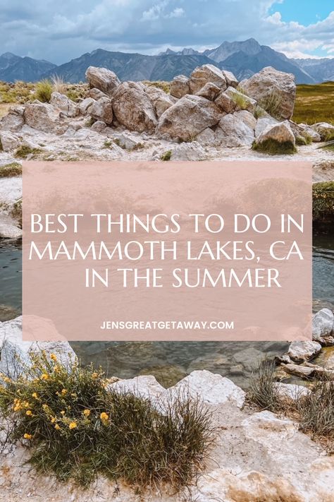 13 best things to do in Mammoth Lakes, California. Your guide to planning a trip in the summer! Things To Do In Mammoth Lakes, Mammoth Lakes California Summer, Things To Do In Mammoth, Mammoth California, Eastern Sierras, Mammoth Lakes California, Summer Packing Lists, Lake Activities, California Restaurants