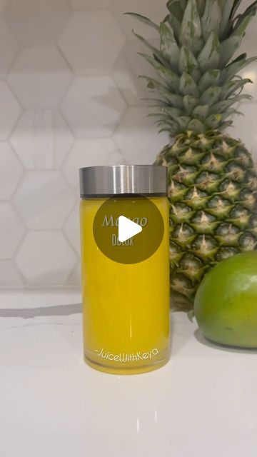 @juicewithkeya on Instagram: "Ingredients below 👇🏼   1/2 Pineapple 🍍  2 Mangos 🥭  1 lime   #mango #pineapple #juicing #juice #coldpressedjuice #juicerecipe #detox #healthy #healthtip #wellness" Mango Pineapple, Juicer Recipes, Pressed Juice, Cold Pressed Juice, January 29, Detox Water, Juicing Recipes, Cold Pressed, Smoothie Diet