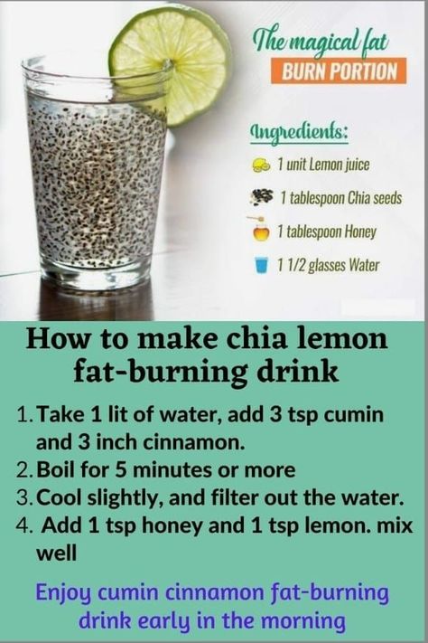 See the amazing receipe for weight loss. Hot Water With Lemon, Mommy Makeover Surgery, Chia Seed Water, Water Before Bed, Water With Lemon, Ginger Tea Recipe, Lemon Treats, Natural Energy Drinks, Chia Recipe