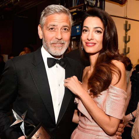 Amal Clooney reveals how she and George kept romance private in early days before marriage and twins George Clooney Twins, Clooney Twins, George And Amal, Boys In The Boat, Human Rights Lawyer, Film Institute, Amal Clooney, Before Marriage, Interesting People