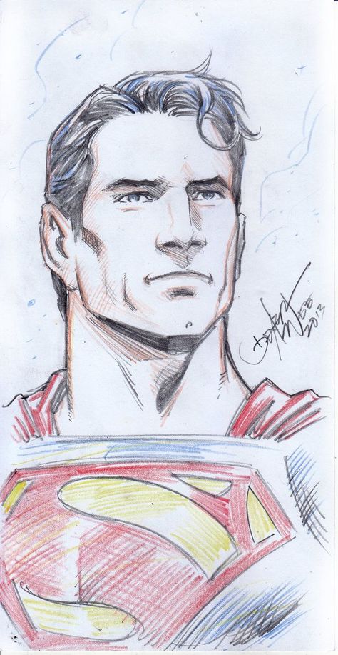 #DexterWee #Superman #ClarkKent #KalEl #JusticeLeague #JL #Krypton #ManofSteel #DailyPlanet #Smallville #Metropolis #LastSonofKrypton Superman Art Drawing, Hard Drawing Ideas, Superman Sketch, Superhero Sketches, Superman Drawing, Hard Drawings, Marvel Art Drawings, Superman Gifts, Superman Artwork