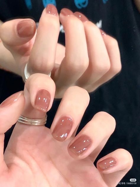 Beauty Hacks Nails, Milky Nails, Asian Nails, Hello Nails, Subtle Nails, Spring Nail Designs, Simple Gel Nails, Minimal Nails, Pretty Gel Nails