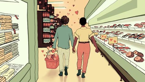 Why grocery stores are the best date spots : NPR Date Spots, Live Lobster, Dinner Reservations, Strip Mall, Store Layout, Give Directions, Tropical Getaways, Grocery Stores, Good Dates