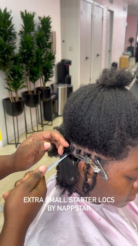 Annette Roche on Instagram: “Two Strand Twist Starter Locs✨💕 Book your appointment now to start your Locs www.NappStar.com #locs #starterlocs #twostrandtwist…” Starter Locs 4c Hair Short, Starter Locs With Twist, Starter Twist, Two Strand Twist Starter Locs With Extensions, Starter Locs Two Strand Twist Short, Starter Locs With Two Strand Twist, Starter Locs On Relaxed Hair, Starter Twist Locs, Starter Locs Styles 4c Hair