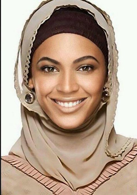 Beyoncé Wedding Hijab Styles, Simple Hijab, Long Skirt Fashion, Beyonce And Jay Z, Beyonce Queen, Perfect People, Hair Wraps, Wearing A Hat, Beyonce Knowles