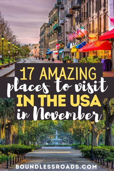 Best November Vacations, 27 Birthday Party, Usa Trips, Best Places To Vacation, Road Trip Places, Places In Usa, Party In The Usa, Vacation Locations, Visit Usa