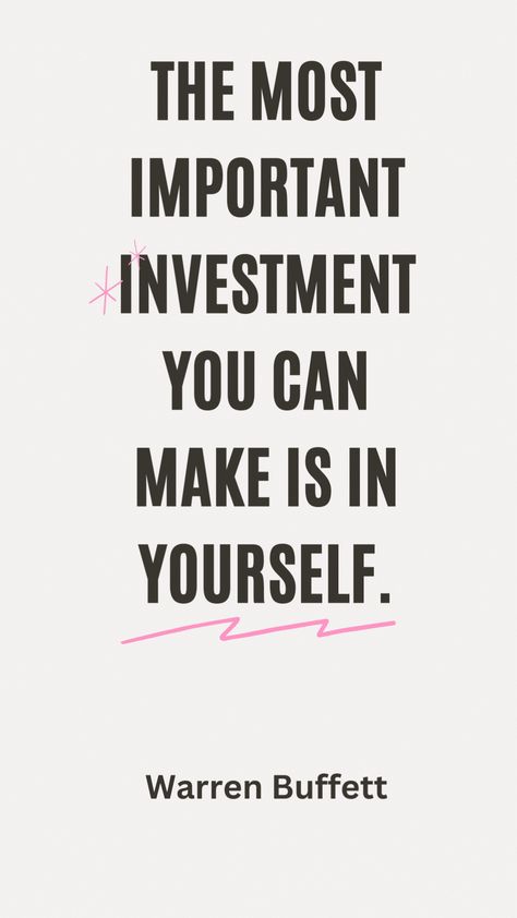 The most crucial investment you can ever make is in YOU. Whether it's through education, self-care, or personal development, nurturing your mind, body, and soul is the key to unlocking limitless possibilities.

📚 Expand your knowledge, cultivate new skills, and broaden your horizons. Invest in lifelong learning and watch as doors of opportunity swing wide open.
#InvestInYourself #SelfImprovement #PersonalGrowth #Education #Empowerment #LifelongLearning #UnlockYourPotential #SelfInvestment Invest In Knowledge Quotes, Financial Quotes, Lifelong Learning, Invest In Yourself, New Skills, Mind Body And Soul, Body And Soul, Mind Body, Personal Growth