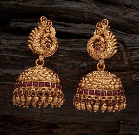 New Necklace Designs, Latest Earrings Design, Gold Jewelry Prom, Simple Necklace Designs, Temple Jewellery Earrings, Jhumka Designs, Gold Earrings Indian, Gold Jewels Design, Neck Pieces Jewelry