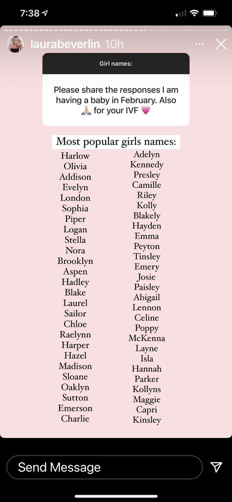 Hannah Parker, Fantasy Names, Girl Name, Tiny Humans, Character Names, Having A Baby, Pet Names, Girl Names