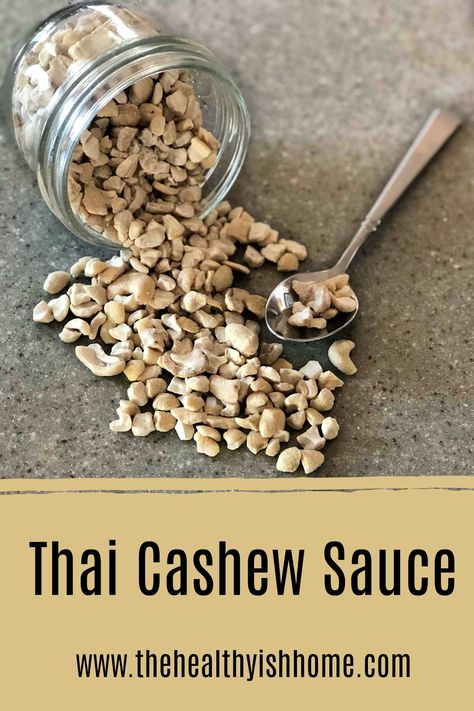 Participating in whole30 Thai food was completely out of the question but it was something that I really wanted to eat. This cashew sauce mimics Thai flavors without the soy, sugar, legume, and dairy that is normally in Thai food. #whole30 #pastasauce #dairyfree #glutenfree #saucerecipe via @thehealthyishhome Thai Cashew Sauce, Vegetarian Thai Recipes, Vegetarian Thai, Food Protein, Cashew Sauce, One Pot Dishes, Homemade Dinner, Asian Flavors, Best Dinner Recipes