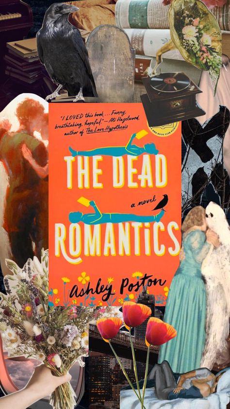 The Dead Romantics Aesthetic, The Dead Romantics Book, The Dead Romantics, Bookish Journal, Books Edits, Ashley Poston, Kindle Wallpaper, Books 2024, Rom Coms