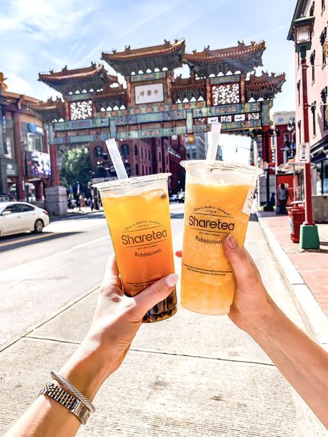 Looking for something to do in Washington DC that does not include monuments? Check out my non-monument filled weekend in DC to get ideas for your next trip! Perfect for if you have already seen all of the “touristy” things in DC and needs ideas for other fun things to do! #WashingtonDC #DC #ChinatownDC #Bubbletea #Sharetea Weekend In Dc, Dc Trip, National Games, Fun City, Dc Travel, Brunch Spots, New Condo, Dirty Blonde, Bachelorette Weekend