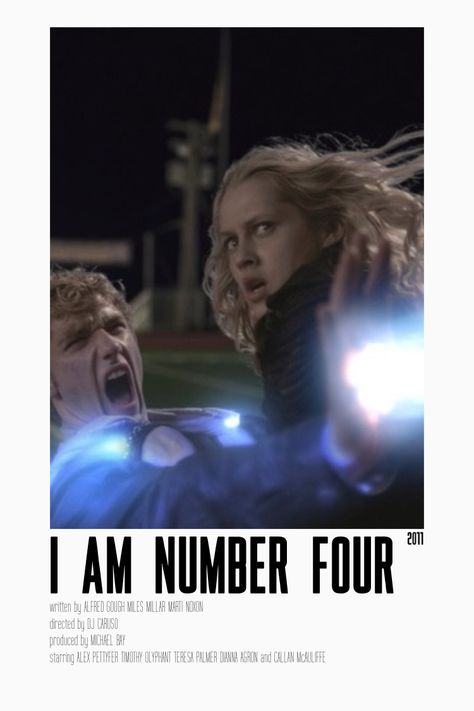 Movie Polaroids, I Am Number Four, Collage Posters, Show To Watch, Alex Pettyfer, Life Moves Pretty Fast, Michael Bay, Number Four, Timothy Olyphant