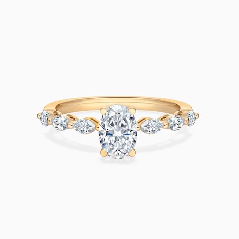 Darry Ring, Oval Diamond Engagement Rings, Oval Shaped Engagement Rings, Pave Wedding Rings, Prong Engagement Rings, Oval Cut Engagement Ring, Oval Diamond Engagement, Ring Settings, Oval Diamond Engagement Ring