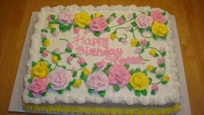 This is One of my favorite cakes I have made. Pink & Yellow Rose Cake By sizzorchick on CakeCentral.com Birthday Cake For Women Chocolate, 91st Birthday Cake, Birthday Cake For Women, Cake For Women, Wedding Sheet Cakes, 91st Birthday, Cake Roses, 91 Birthday, New Birthday Cake