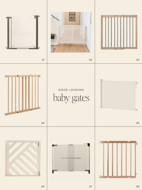 good looking baby gates Diy Baby Gate, Wood Gate, Neutral Area Rugs, Baby Gate, Baby Gates, Home Safes, Baby Proofing, Everything Is Awesome, Diy Life