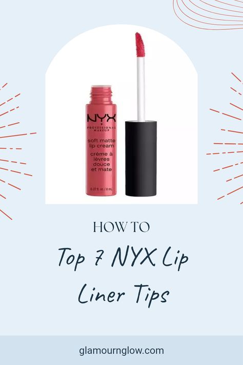 Get ready to enhance your lip game with these 7 fabulous NYX lip liner tips! Whether you're trying to match your favorite lipstick or seek an unforgettable lip look, I’ve got the perfect ideas for you. Discover how to combine colors for a flawless finish and learn about recommended shades that work beautifully together. From vibrant hues to rich nudes, I cover everything. Perfect for beginners and makeup enthusiasts! Let’s get those lips looking stunning with these NYX lip liner hacks! Best Nyx Lip Liner, Lip Liner Hacks, Lip Liner Ideas, Drugstore Lip Liner, Liner Hacks, Lip Liner Tips, Nyx Lip Pencil, Liner Ideas, Nyx Lip Liner