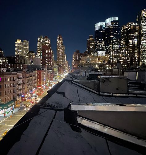 New York Rooftop Night, Night City Rooftop, Roof Top View City Night, Rooftop City View, Roof At Night, View Of New York City, Rooftop City, New York Rooftop, Turtle Ninja