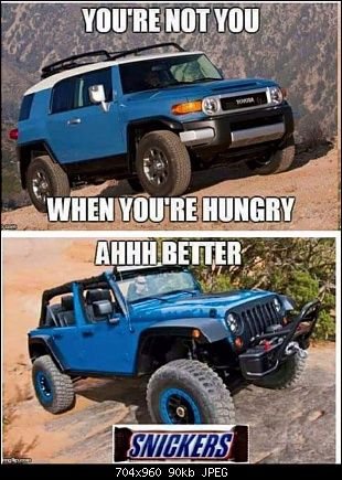 Jeep Jokes, Jeep Humor, Dog Snapchats, Jeep Ideas, Humor Hilarious, Dream Cars Jeep, Car Memes, Jeep Stuff, Warrior Quotes