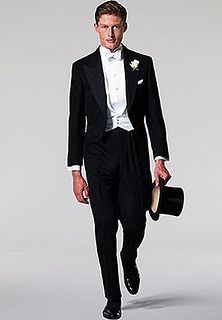 White tie White Tailored Suit For Black-tie Events, White Tailcoat Men, Classic White Tuxedo For Black-tie Events, White Tailcoat, Classic White Double-breasted Tuxedo, White Tie Dress Code, All Black Tuxedo, White Tie Wedding, Dress Etiquette