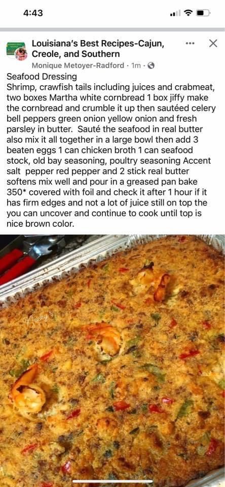 Old Cajun Recipes, Cajun Appetizers Louisiana Finger Foods, Cajun Christmas Dinner Menu Ideas, Seafood Dressing Louisiana, Authentic Creole Recipes, Cajun Desserts, Cajun Recipes Louisiana, Cajun Recipes Easy, White Cornbread