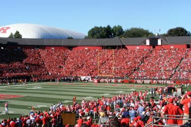 Learn about Rutgers University - New Brunswick here! Rutgers Football, Rutgers University, University Admissions, Admissions Essay, Sports Stadium, Dream College, College Town, Big Ten, Junior Year