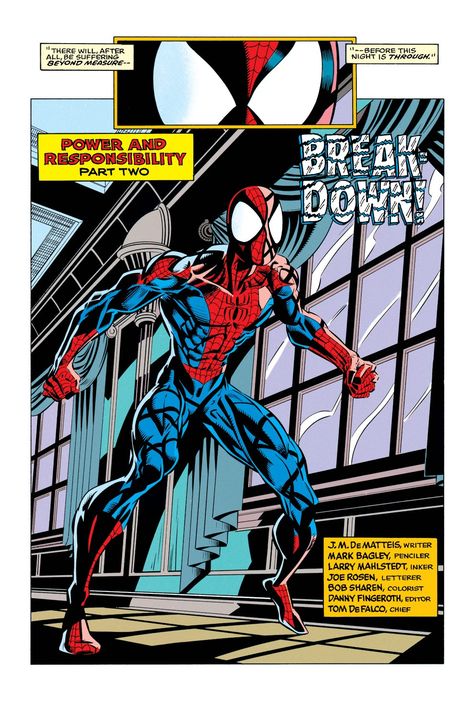 Read online The Amazing Spider-Man (1963) comic - Issue #394 Marvel Spiderman Comic, Spiderman Comic Covers, Spiderman Comic Books, Mark Bagley, John Romita Jr, Spiderman Art Sketch, Spiderman Artwork, Spiderman Pictures, The Amazing Spider Man