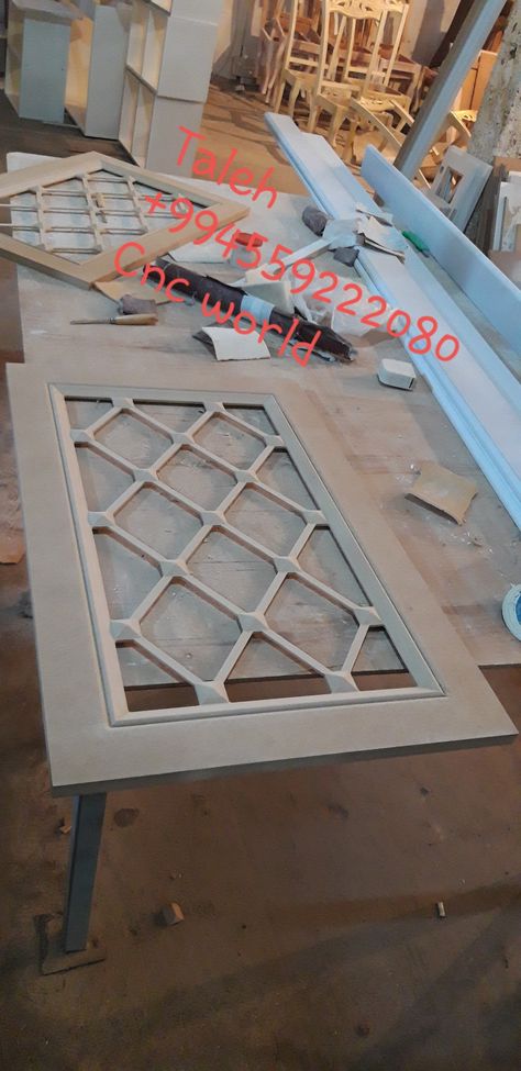 Cnc Cabinet Doors, Handleless Kitchen Cabinets, Kitchen Door Designs, Door And Window Design, Jaali Design, Pvc Ceiling Design, Metal Doors Design, Iron Door Design, Woodworking Projects Furniture