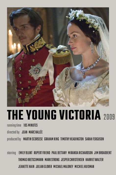 Period Romance Movies, Victoria Movie, The Young Victoria, Victoria Series, Period Drama Movies, Romcom Movies, Top Movies To Watch, Royal Films, Movies To Watch Teenagers