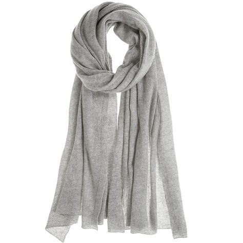 Calypso St. Barth Cushy Cashmere Scarf ($195) ❤ liked on Polyvore Style Scarf, Calypso St Barth, Grey Scarf, Ag Jeans, St Barth, Shades Of Gray, 50 Shades, Cashmere Scarf, Style Accessories