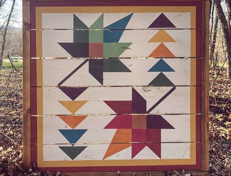 Paint Collection, Painted Barn Quilts, Baby Barn, Barn Quilt Designs, Barn Quilt Patterns, Barn Quilt, Barn Quilts, Embroidery Hoop Art, Quilt Kit