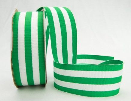 Grosgrain Mono Stripes Ribbon - Emerald Black And White Ribbon, Striped Bags, Striped Ribbon, Plaid Ribbon, How To Make Ribbon, Wedding Ribbon, Ribbon Crafts, Handmade Bows, Sewing Trim