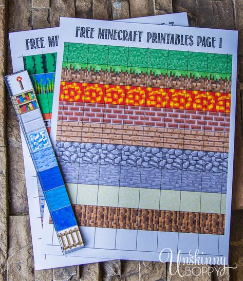 Minecraft Party Packs, Free Minecraft Printables, Minecraft Tools, Minecraft Printables Free, Minecraft Maps, Minecraft Printables, Minecraft Theme, Minecraft Toys, Minecraft Blocks