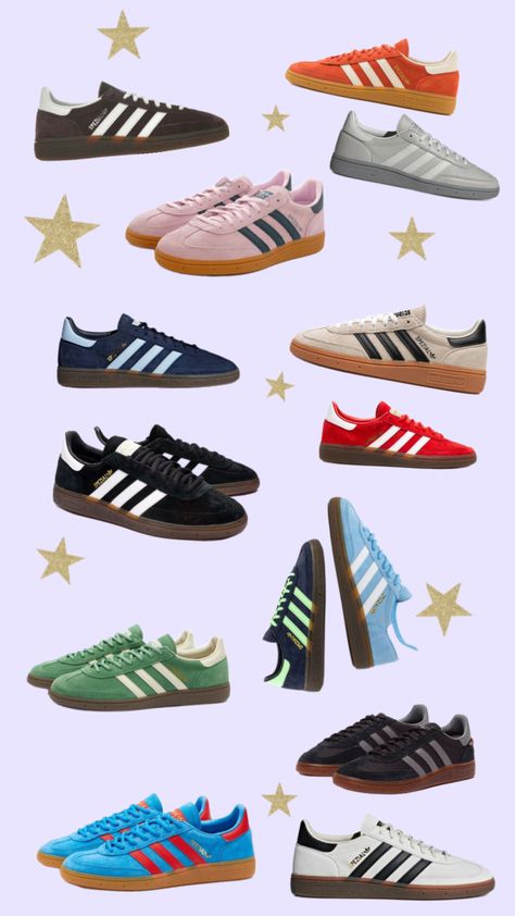 adidas spezial handball trainers colors #adidashandballspezial #adidashandballspezialtrainers #adidashandballspezialsneaker #sneaker #trainers #shoes #aesthetic #inspo #inspiration #outfitinspo #aesthetic Adidas Spezial Colors, Adidas Spezials, Cutesy Clothes, Aesthetic Shuffles, Adidas Handball Spezial, Shoes Aesthetic, Trainers Shoes, Adidas Spezial, Summer Glow