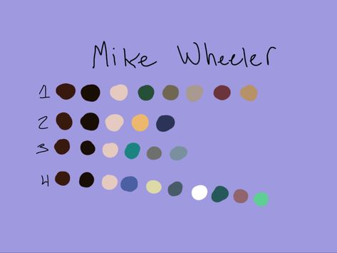 Stranger Things Color Palette, Mike Wheeler, Stranger Things Mike, Stranger Things Season 3, Rainbow Room, Stranger Things Season, Colour Palette, Stranger Things, Color Palette